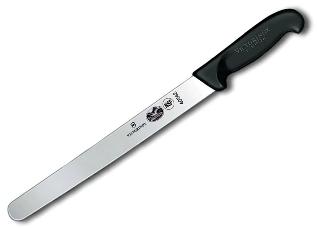 10" Straight Blade Chef's Knife With Fibrrox Handle