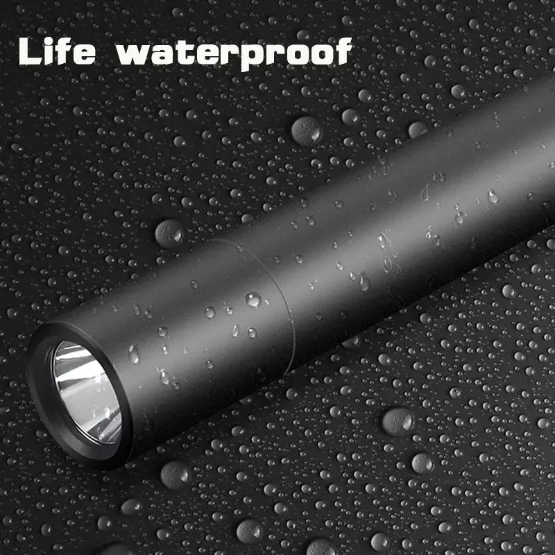 2022 New Strong Light Flashlight Rechargeable Multi-Purpose Long-Range Portable Ultra-Bright Household Small Mini Portable