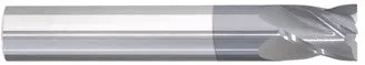 203-001193: 7/16 Dia, 5/8 LOC, 2-1/2 OAL, 4-Flt,  Carbide Square End Mill- Single End, 30 Deg. Helix, AlTiN, USA