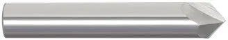 209-092500: 1/2in. Dia., 3in. Overall Length, 2-Flute, Carbide Chamfer Mill- SE, 90 deg, Uncoated, USA