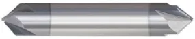 209-694250B: 1/4in. Dia., 2-1/2in. Overall Length, 4-Flute, Carbide Chamfer Mill- DE, 90 deg, AlTiN, USA