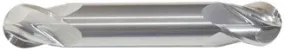 220-001020: 1/16 Dia, 1/8 LOC, 1-1/2 OAL, 4-Flt,  Carbide Ball End Mill- Single End, 30 Deg. Helix, Uncoated, USA