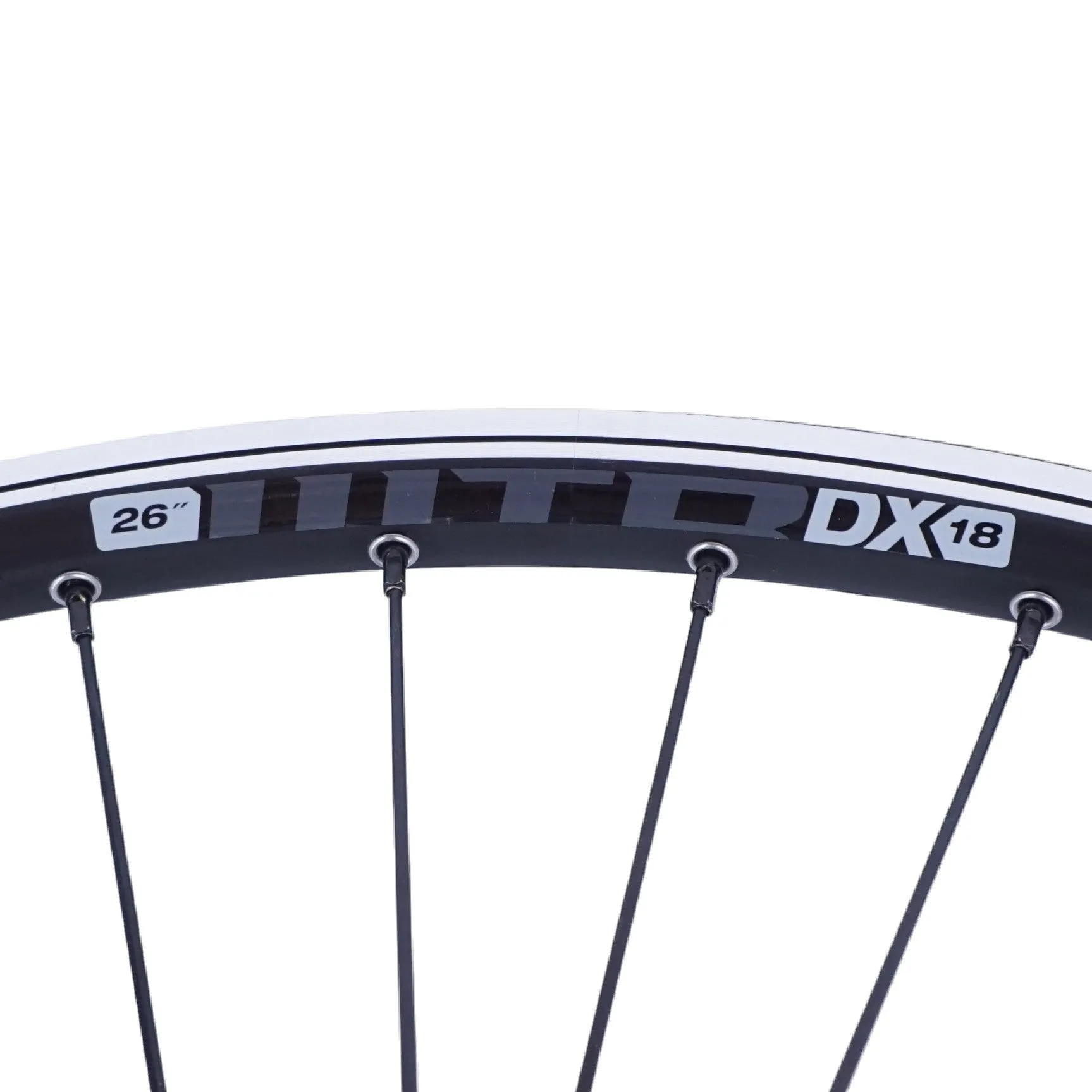 26 inch WTB DX18 Shimano FH-M475 Cassette Disc Black Rear MTB Wheel