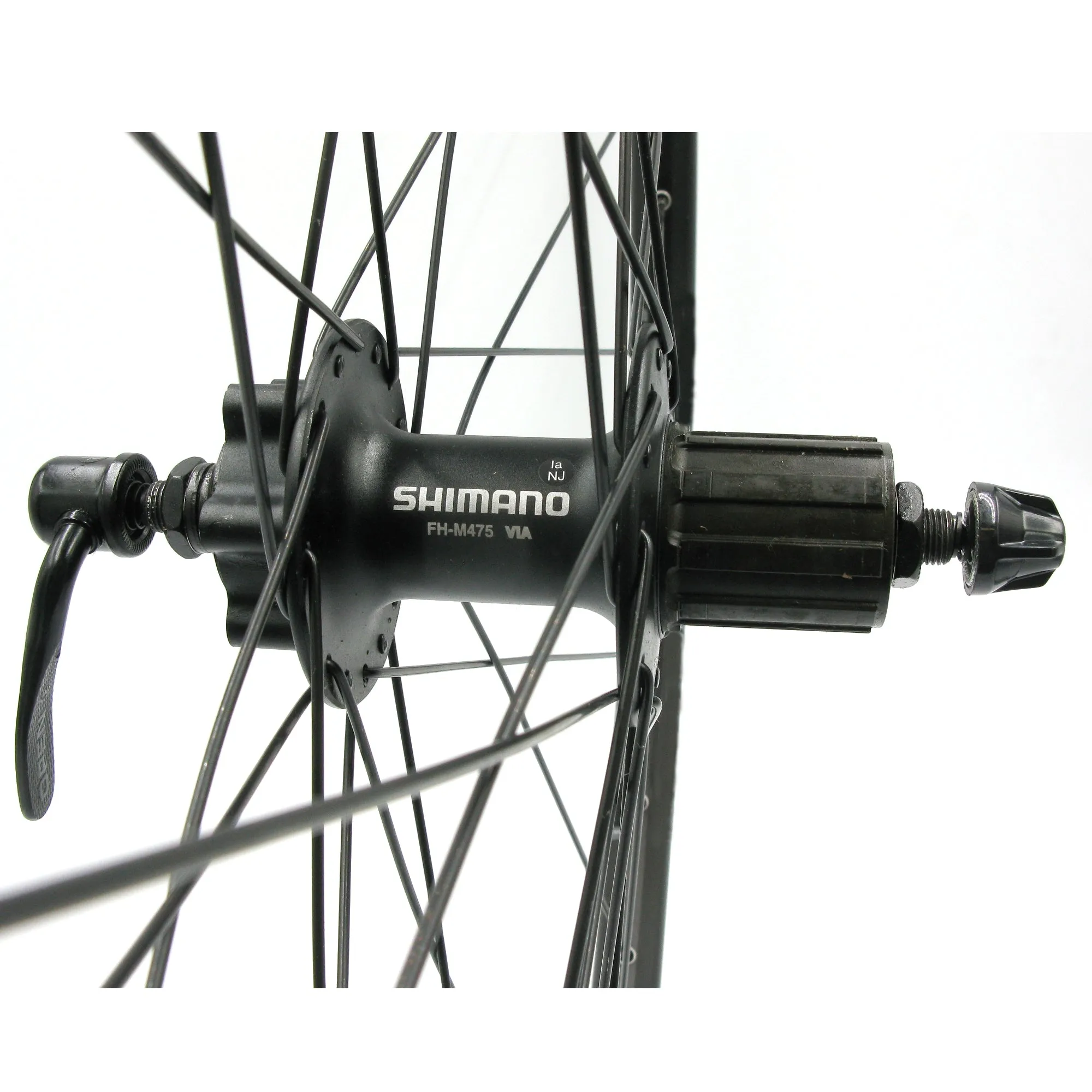 26 inch WTB DX18 Shimano FH-M475 Cassette Disc Black Rear MTB Wheel