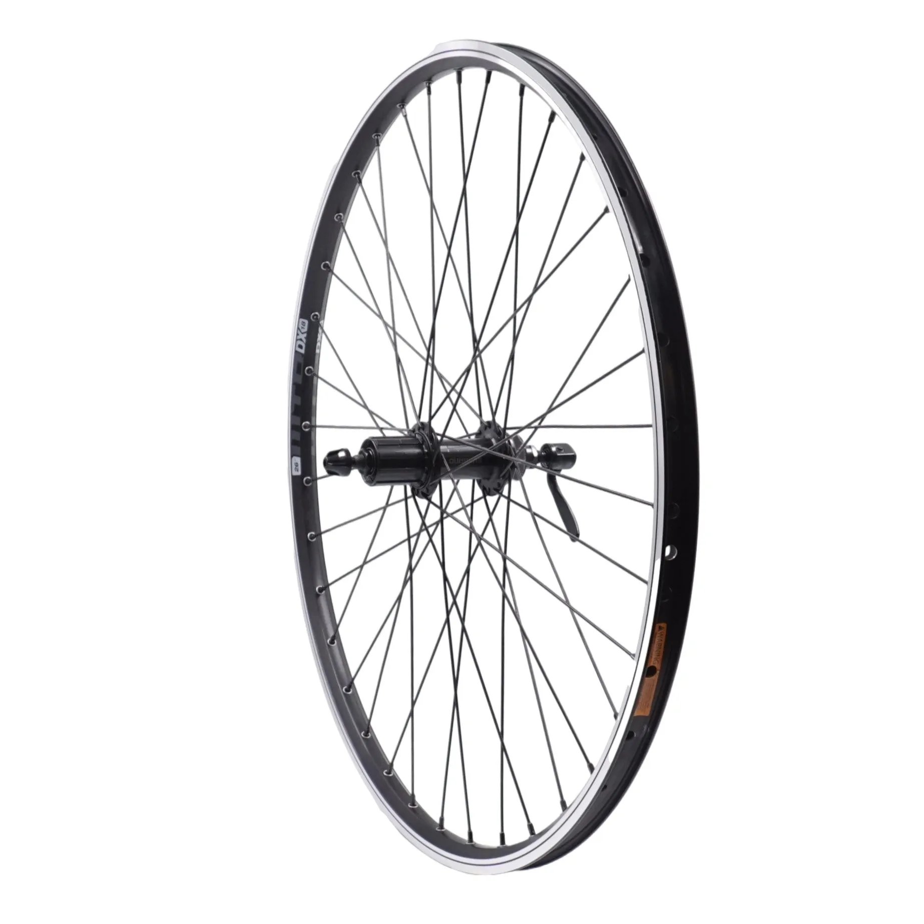 26 inch WTB DX18 Shimano FH-M475 Cassette Disc Black Rear MTB Wheel