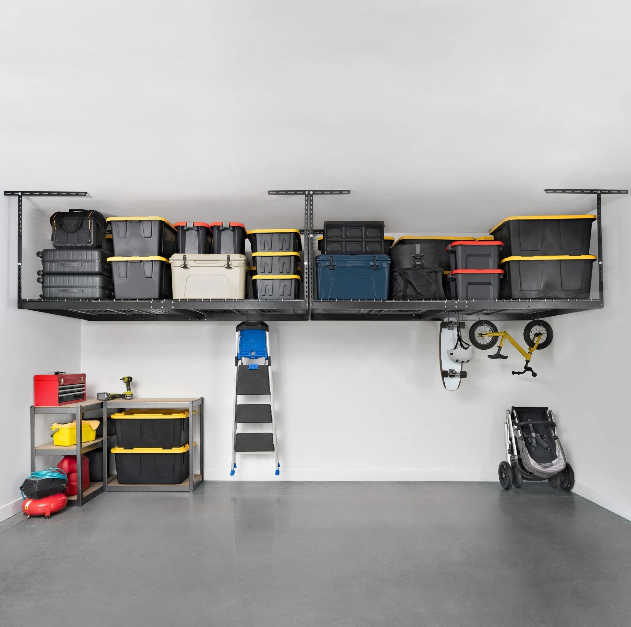 4' x 8' Overhead Garage Storage Rack Two Pack