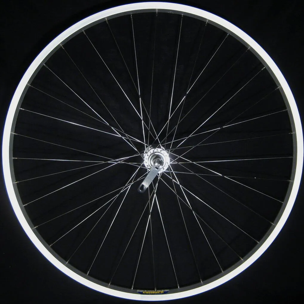 700c Aluminum Quick Release Front Hybrid Bike Wheel