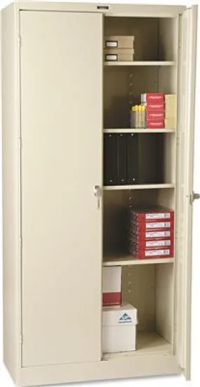 78" High Deluxe Cabinet 36W X 18D X 78H Putty