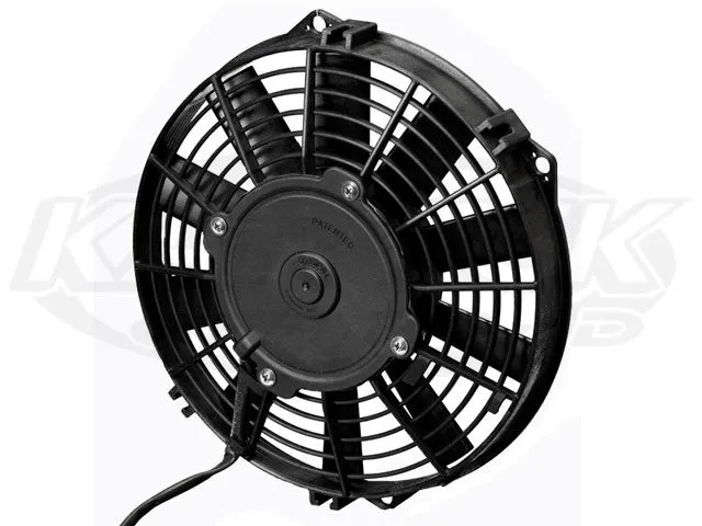 9" Straight Blade Low Profile Fan Push