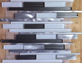 Aluminum ST069 12x13 Mosaic Tile