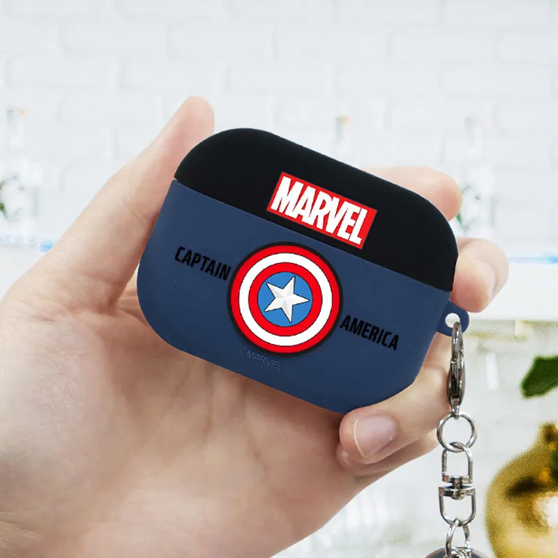 ASCAR Marvel Avengers Apple AirPods Pro Silicone Hang Case with Portable Holder