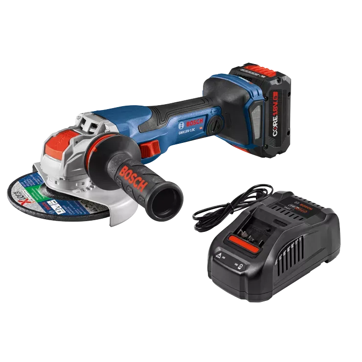 BOSCH PROFACTOR™ 18V X-LOCK Connected-Ready 5" – 6" Angle Grinder Kit