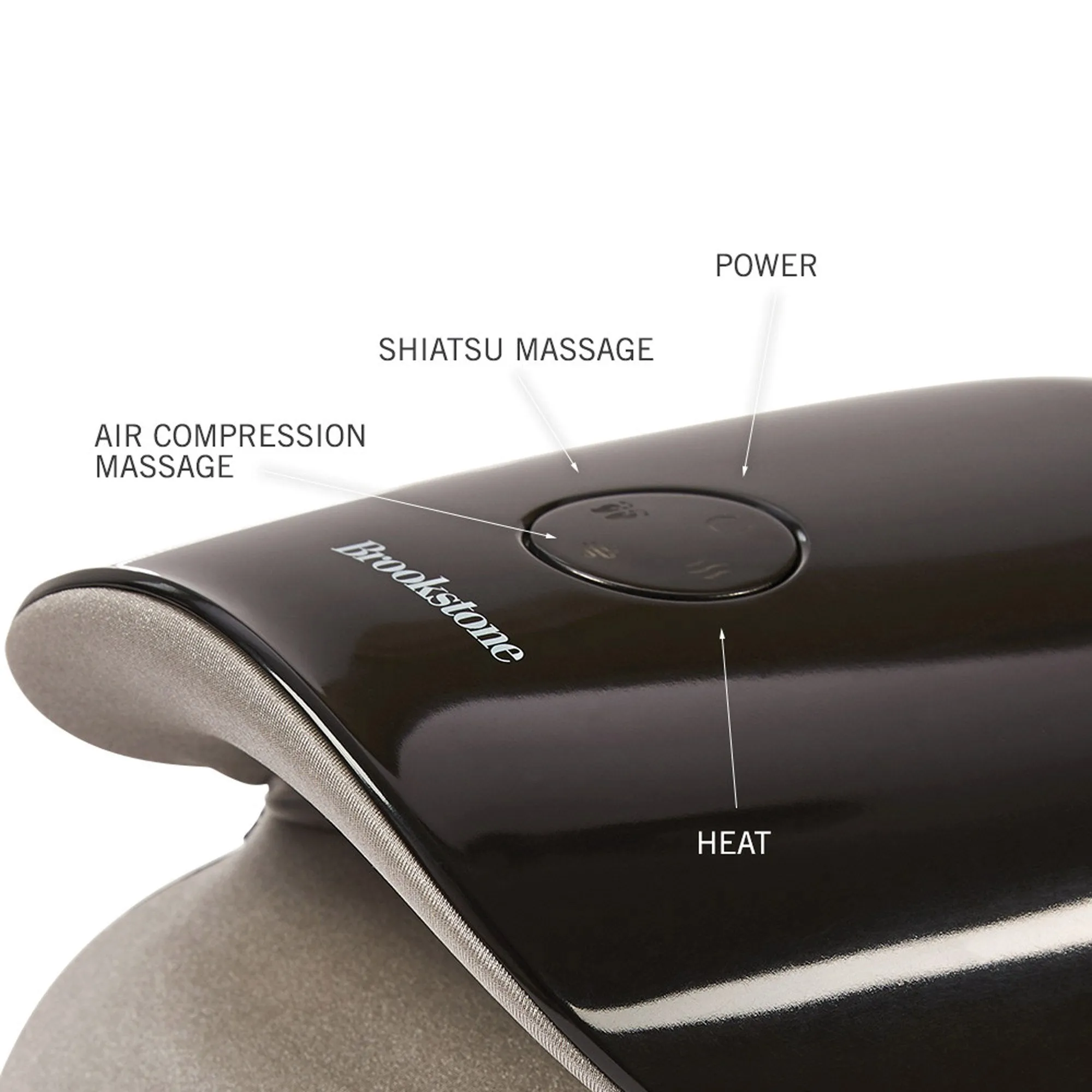 Brookstone Air and Shiatsu Hand Massager with Heat