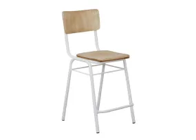 Carlton Counter Stool - White Deco