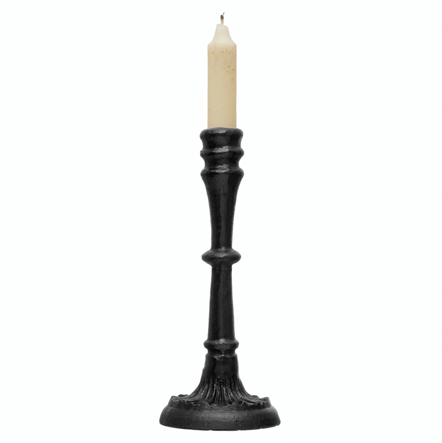 Cast Iron Taper Candle Holders