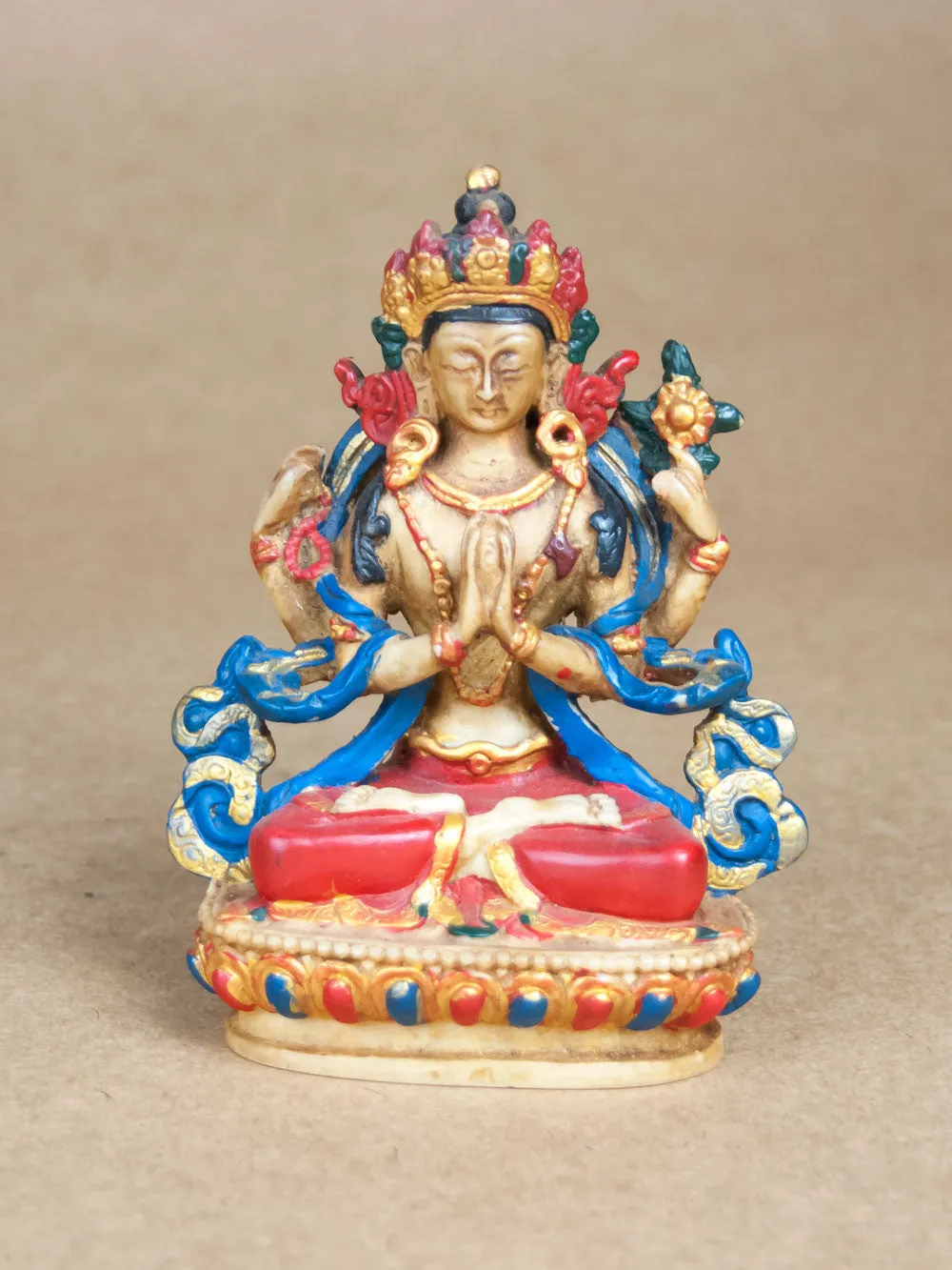 Ceramic Avalokiteshvara Statue