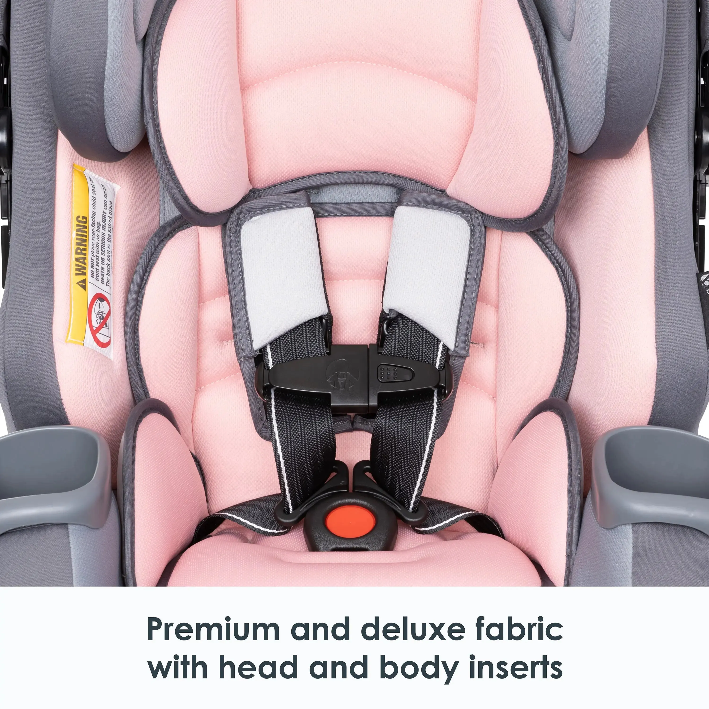 Cover Me™ 4-in-1 Convertible Car Seat - Desert Pink (Walmart Exclusive)