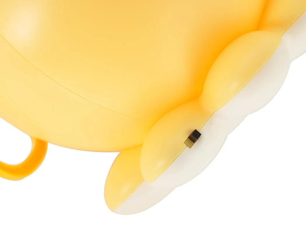 Cute Octopus USB Rechargeable LED Night Light for Children - Yellow