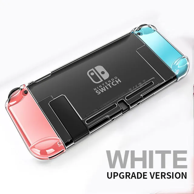 Detachable Crystal PC Transparent Case For Nintendo Nintend Switch NS NX Cases Hard Clear Back Cover Shell Coque Ultra Thin Bag