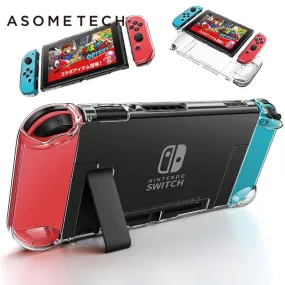 Detachable Crystal PC Transparent Case For Nintendo Nintend Switch NS NX Cases Hard Clear Back Cover Shell Coque Ultra Thin Bag