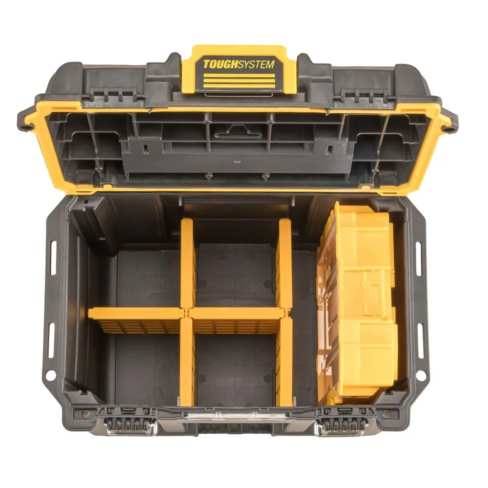 DeWALT DWST08035 TOUGHSYSTEM 2.0 Deep Compact Tool Box w/Dividers, and Organizer