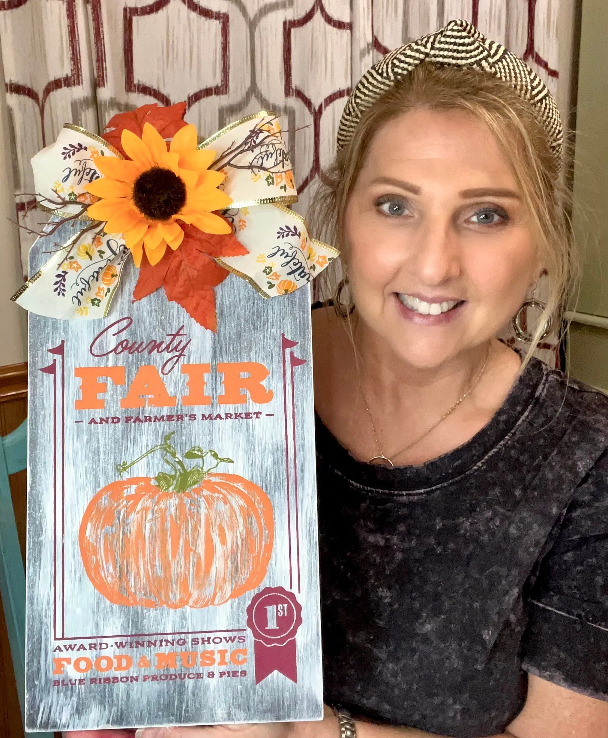 DIY Home Decor - “County Fair” Fall Wall Art