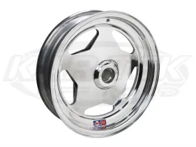 DWT Billet Sand Star Spindle Mount Wheels 15" x 4", Combo Spindle