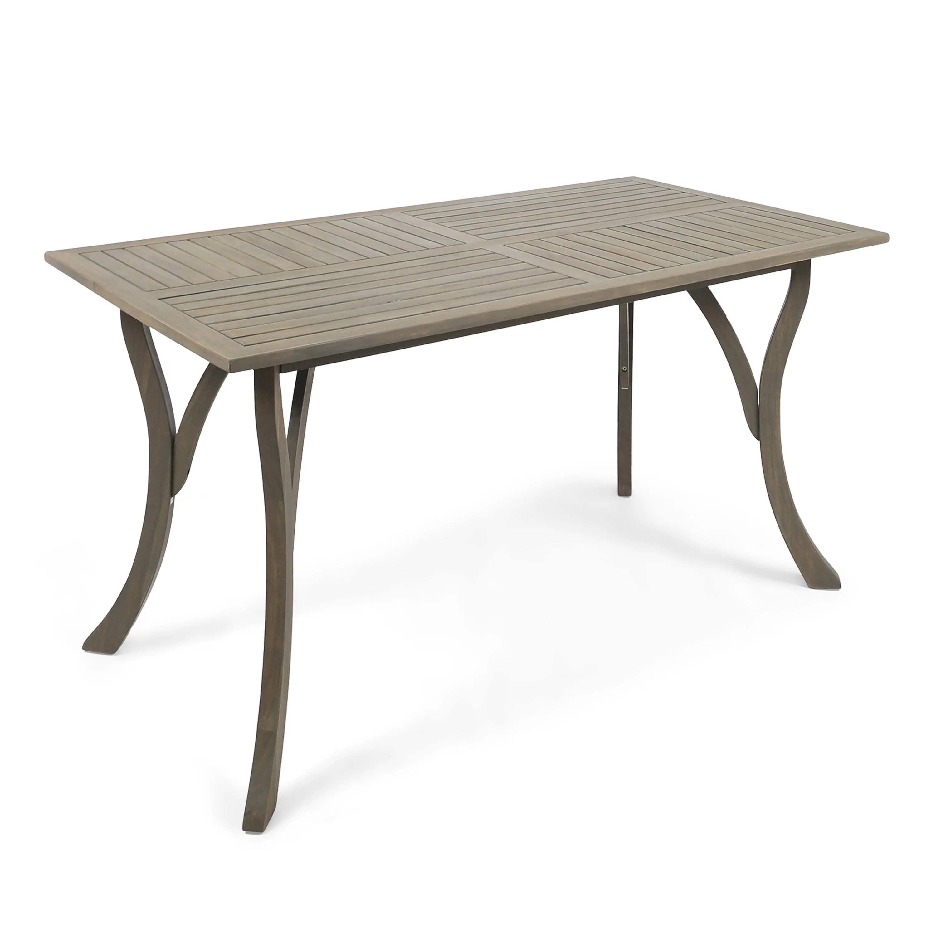 ECTANGULAR WOOD TABLE