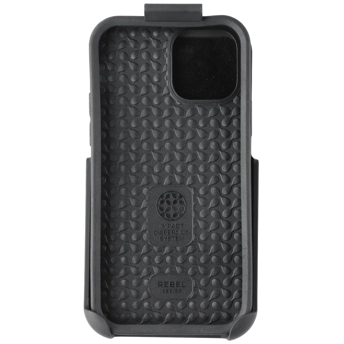 Encased Shockproof Case and Clip for Apple iPhone 12 - Black