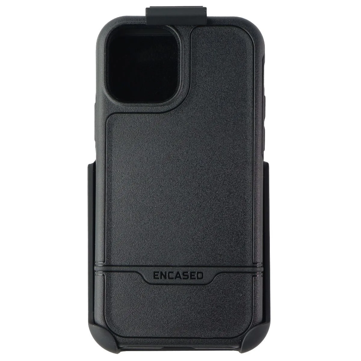 Encased Shockproof Case and Clip for Apple iPhone 12 - Black