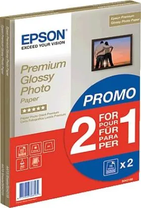 Epson Media, Media, Sheet Paper, Premium Glossy Photo Paper, Office - Photo Paper, Home - Photo Paper, Photo, A4, 210 Mm