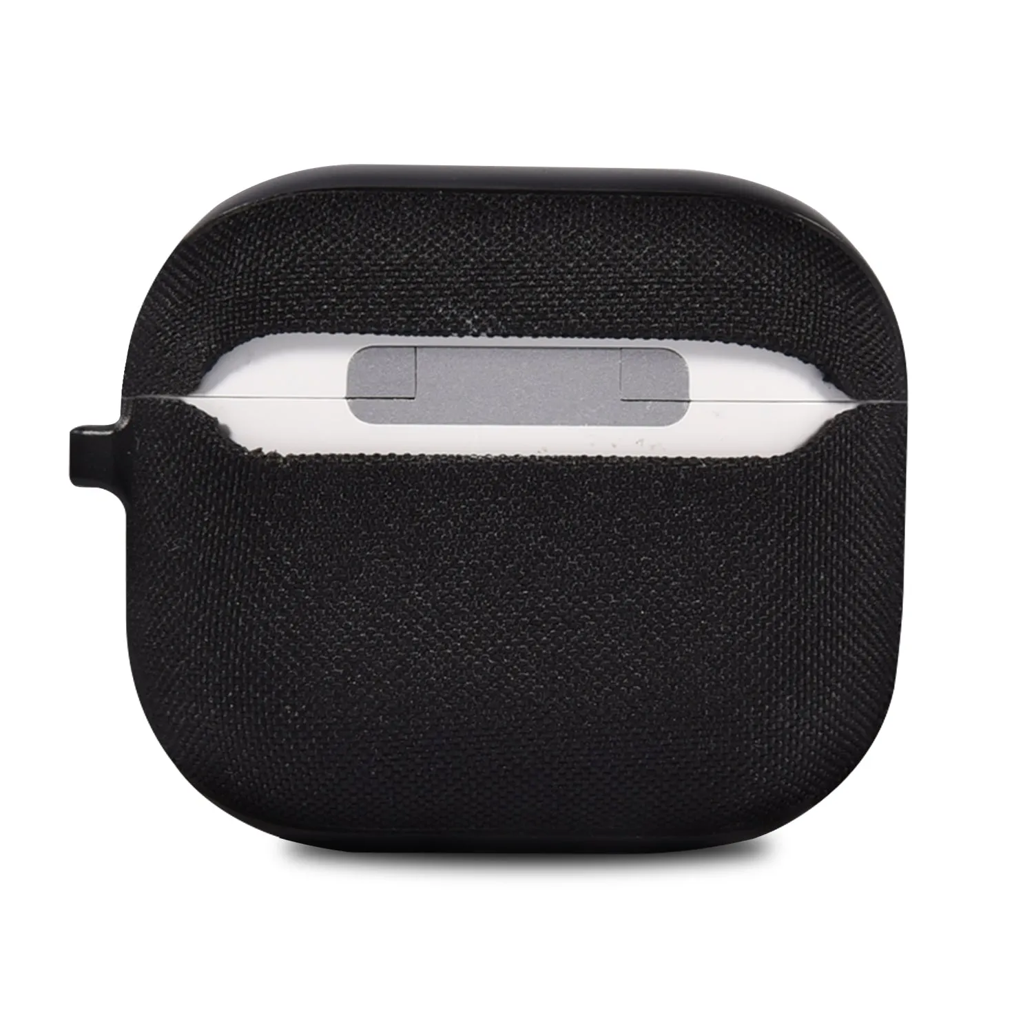 Fabric & PC Case for AirPods 3 Generation 3rd with Keychain