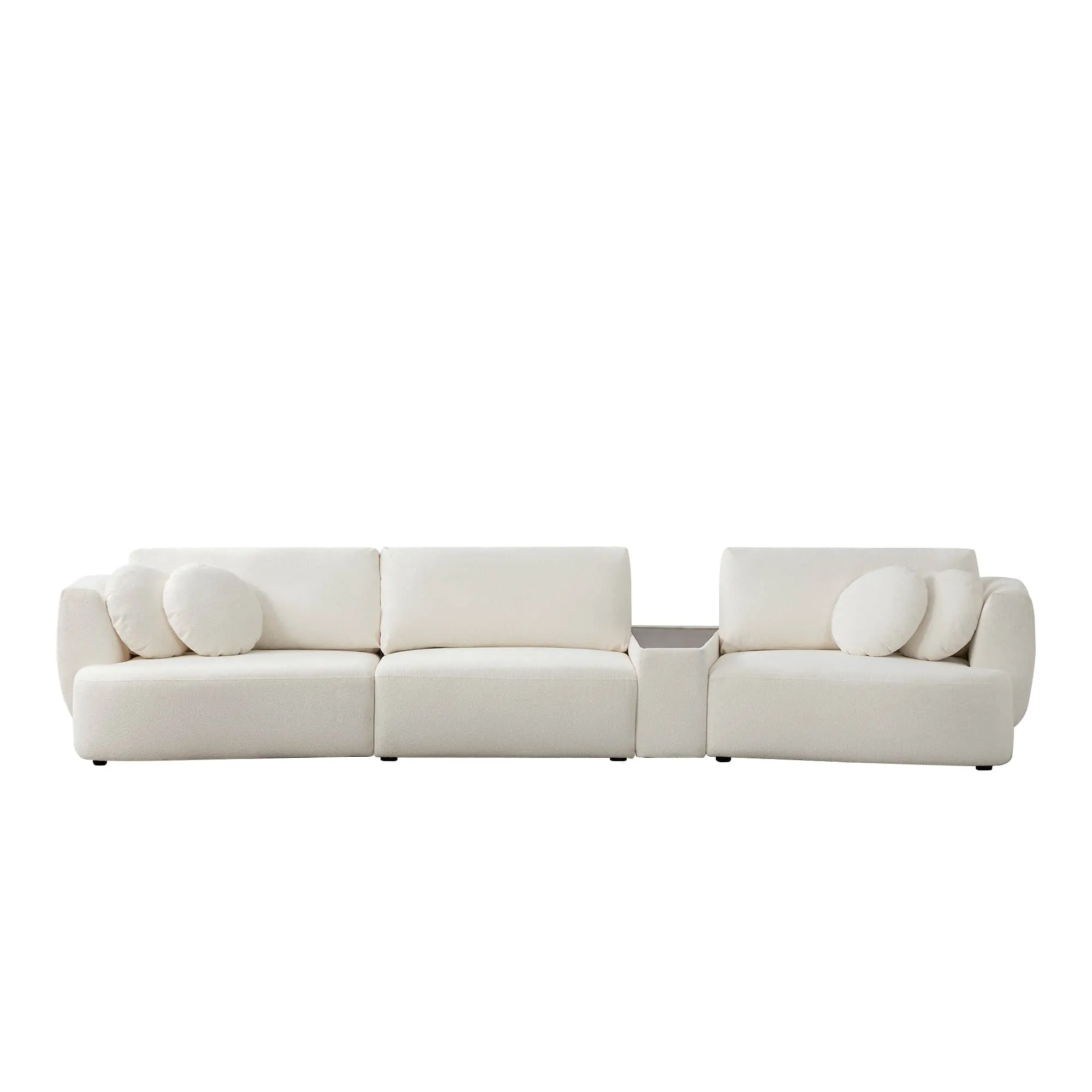 Grace 3-Seat Modular Curved Sofa