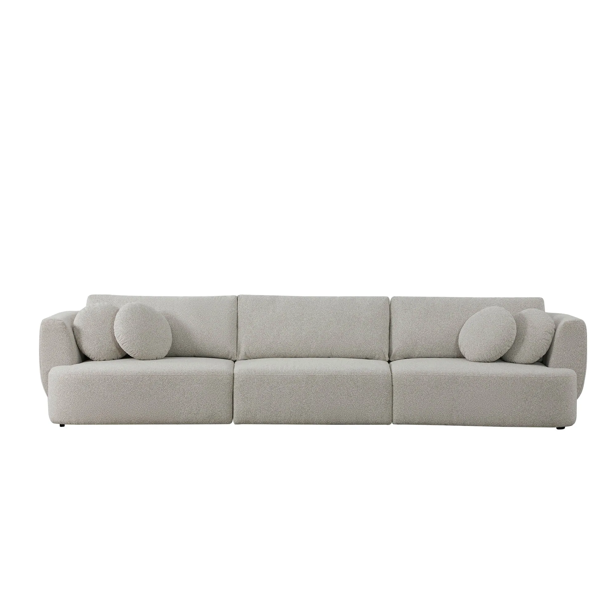 Grace 3-Seat Modular Curved Sofa