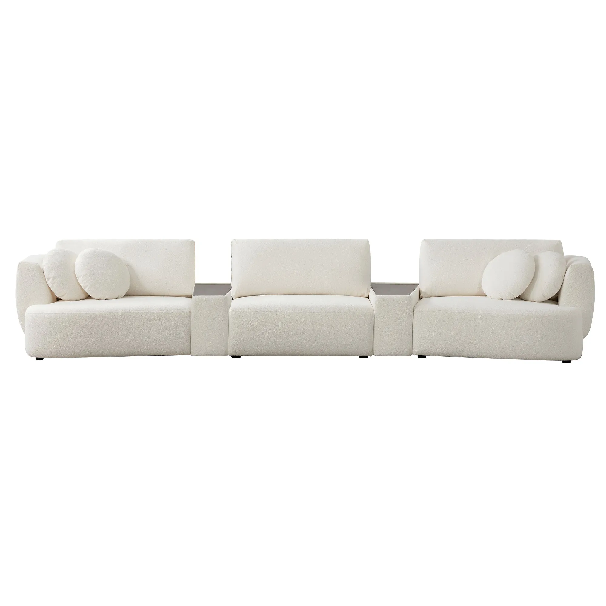 Grace 3-Seat Modular Curved Sofa