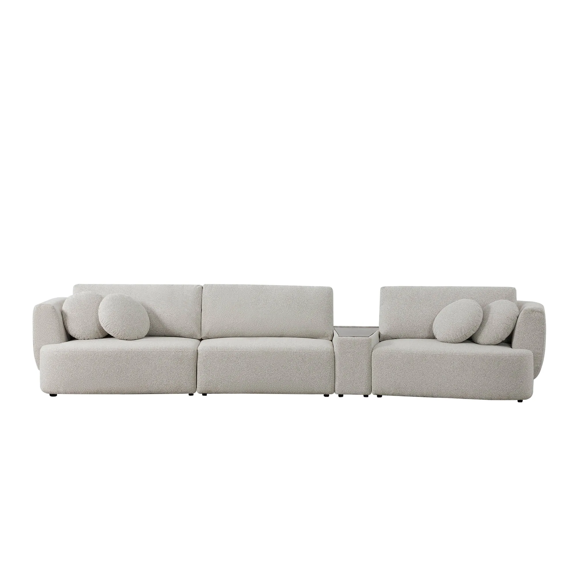 Grace 3-Seat Modular Curved Sofa