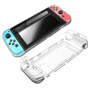 Hard PC Protection Cover For Nintend Switch NS NX Case Transparent Crystal Shell Console Controller Accessories With Stand Cases