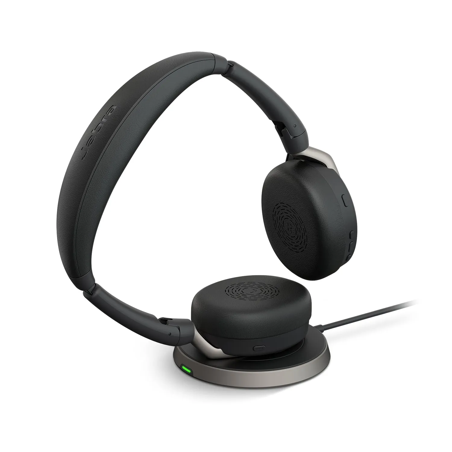 Jabra Evolve2 65 Flex Ms Stereo - Headset - On-Ear - Bluetooth - Wireless - Active Noise Cancelling - Usb-A - Black - Wi