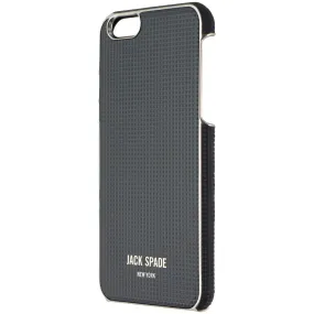 Jack Spade Wrap Series Hard Case for Apple iPhone 6s / 6 - Black/Silver