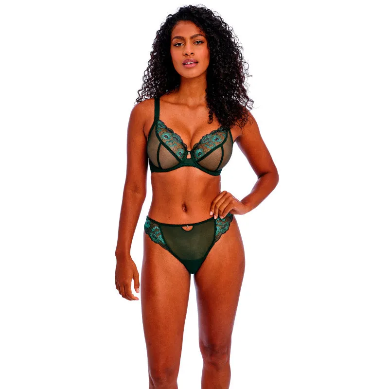 Loveland Brief Deep Emerald Green - Freya