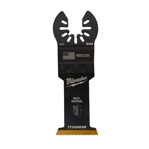 Milwaukee 49-25-1233 OPEN-LOK™ 1-3/8" TITANIUM ENHANCED BI-METAL MULTI-MATERIAL BLADES 3PK