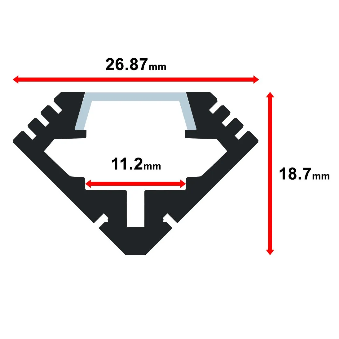 MOSS-ALM-1919 Cover Only - Milky - 2 Meter