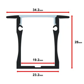 MOSS-ALM-3428 Channel Only - 1 Meter