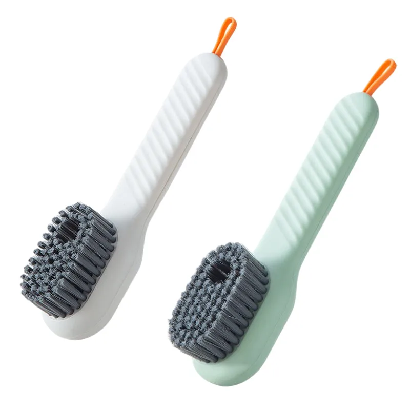 Multifunctional Cleaning Brush with Liquid Dispenser - Quick Foaming for Effortless Cleaning