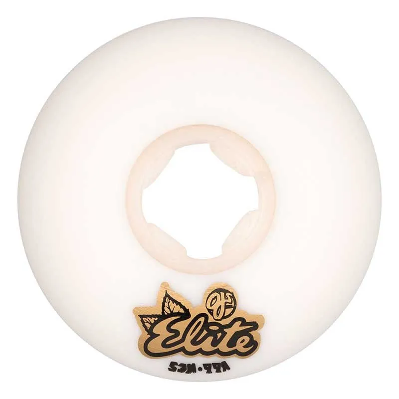 OJ 53mm  99a Gold Street Razors Elite White EZ EDGE Skateboard Wheels 4pk