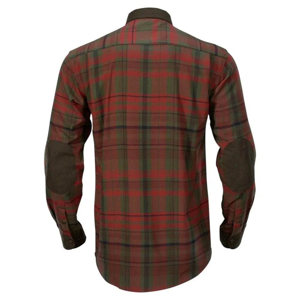 Pajala Shirt - Red Autumn Check by Harkila