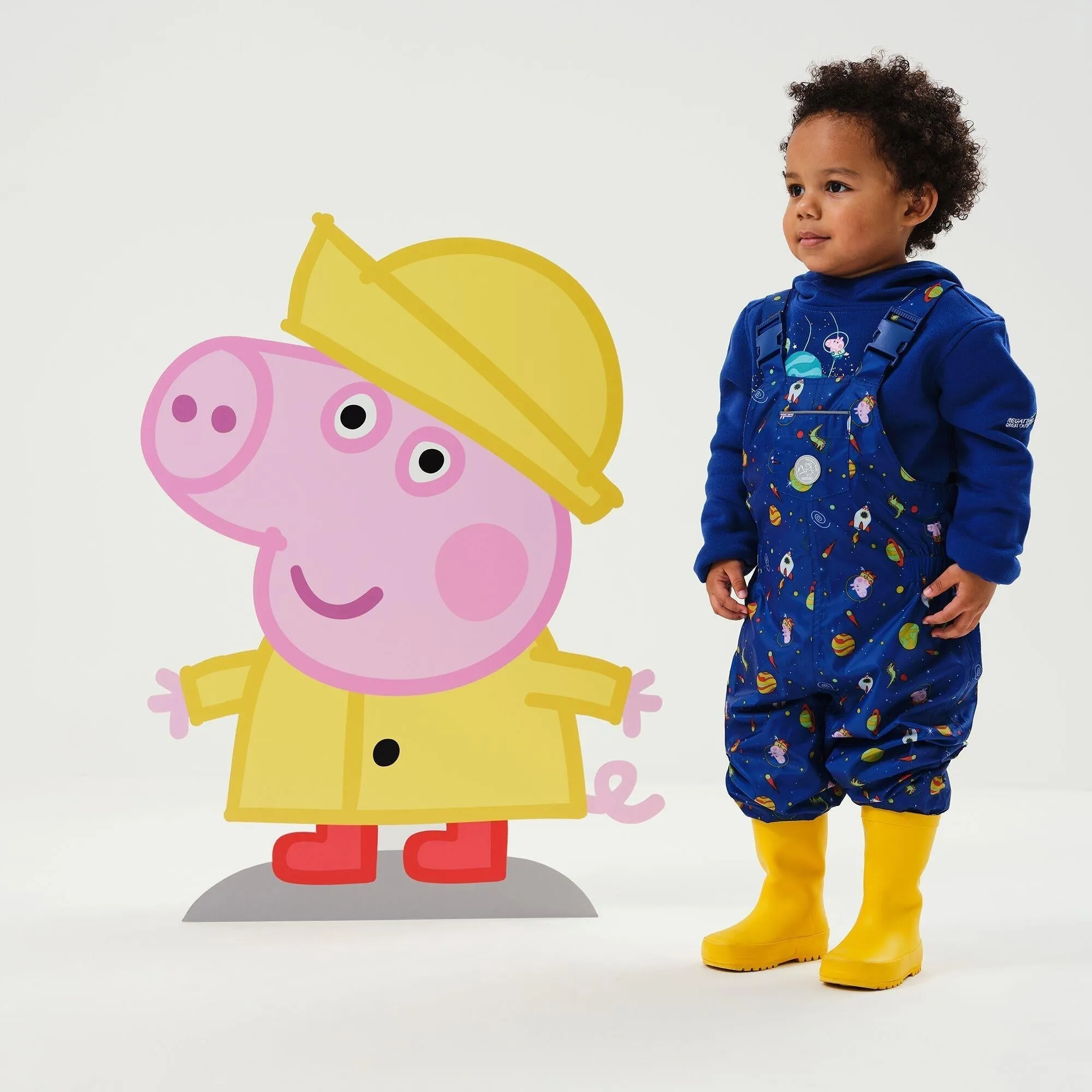 Regatta Peppa Pig Kids Waterproof Dungarees