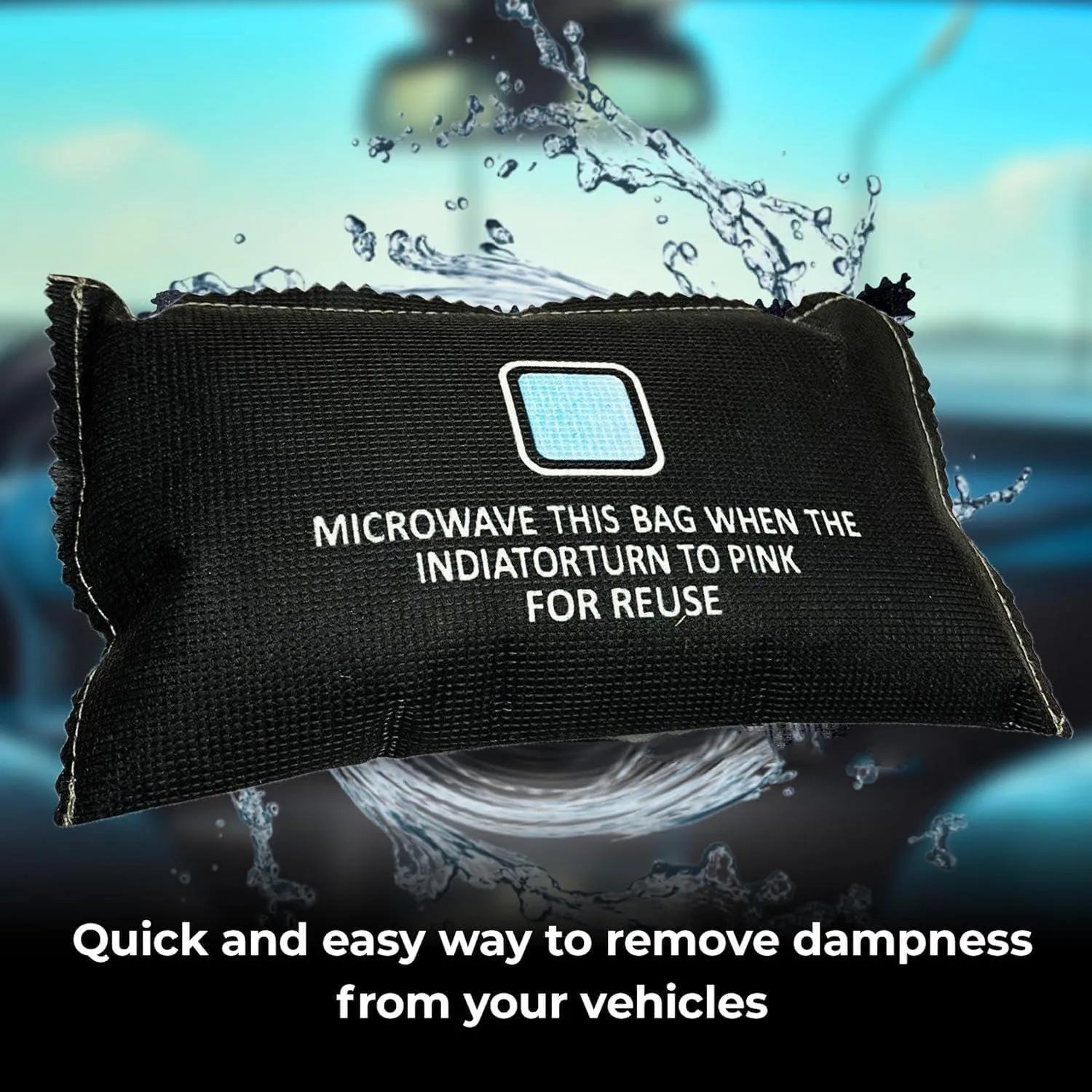 Reusable Dehumidifier Bag  for Car and Home