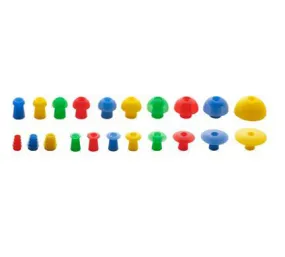 Sanibel ADI Silicone Mushroom-Shaped Eartips (100/pkg)