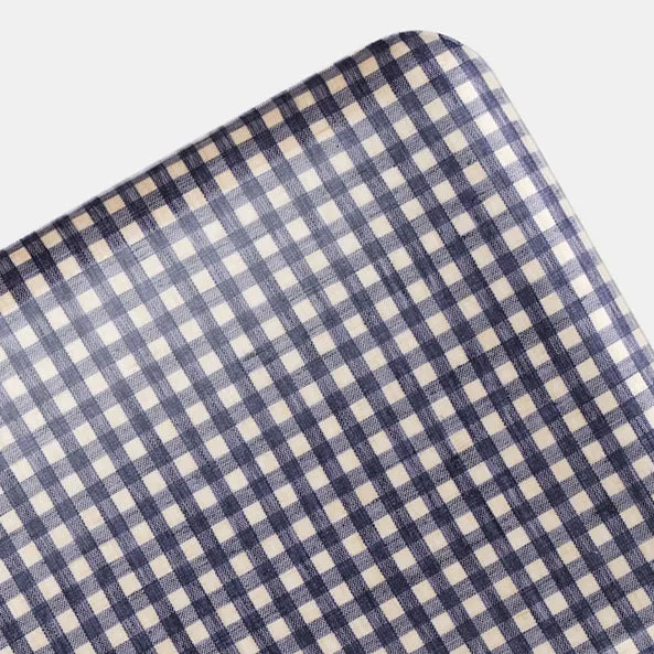 Simone Purple Gingham Tray